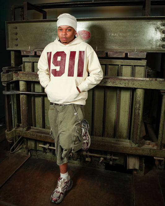 Cream Vintage 1911 Hoodie