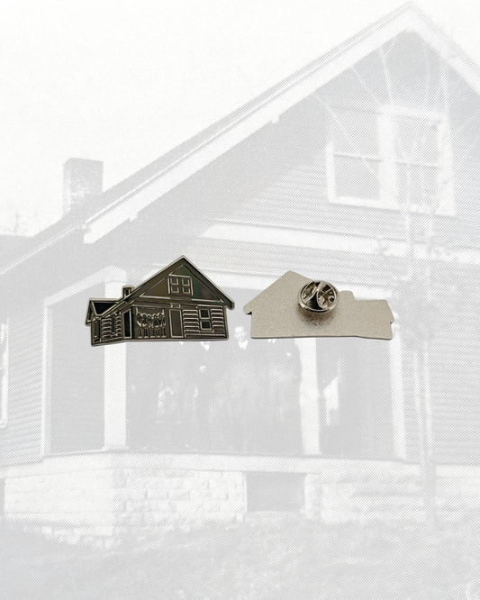 721 Hunter Ave. (Silver) Lapel Pin