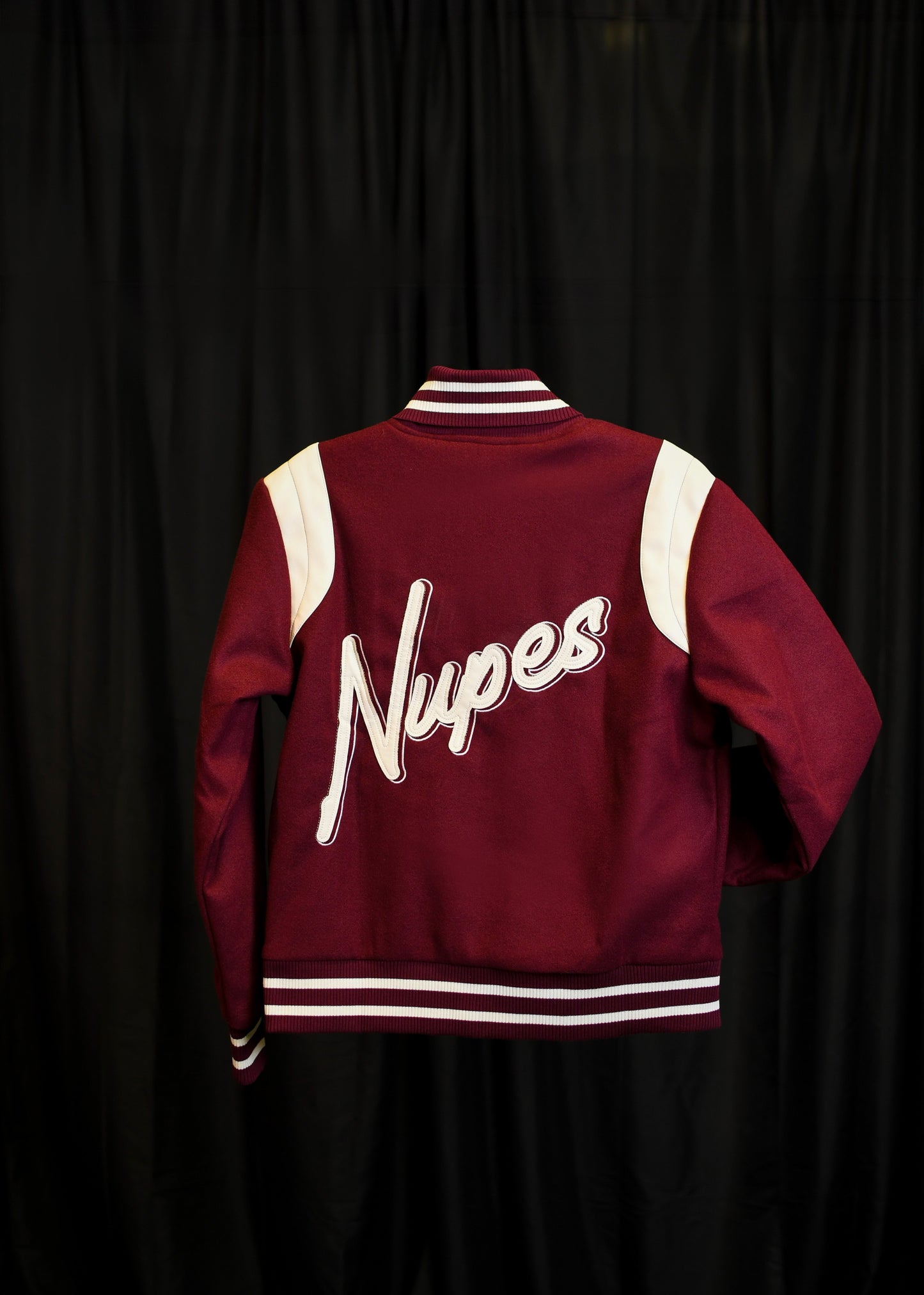 Crimson Phi Nu Pi Teddy Jacket