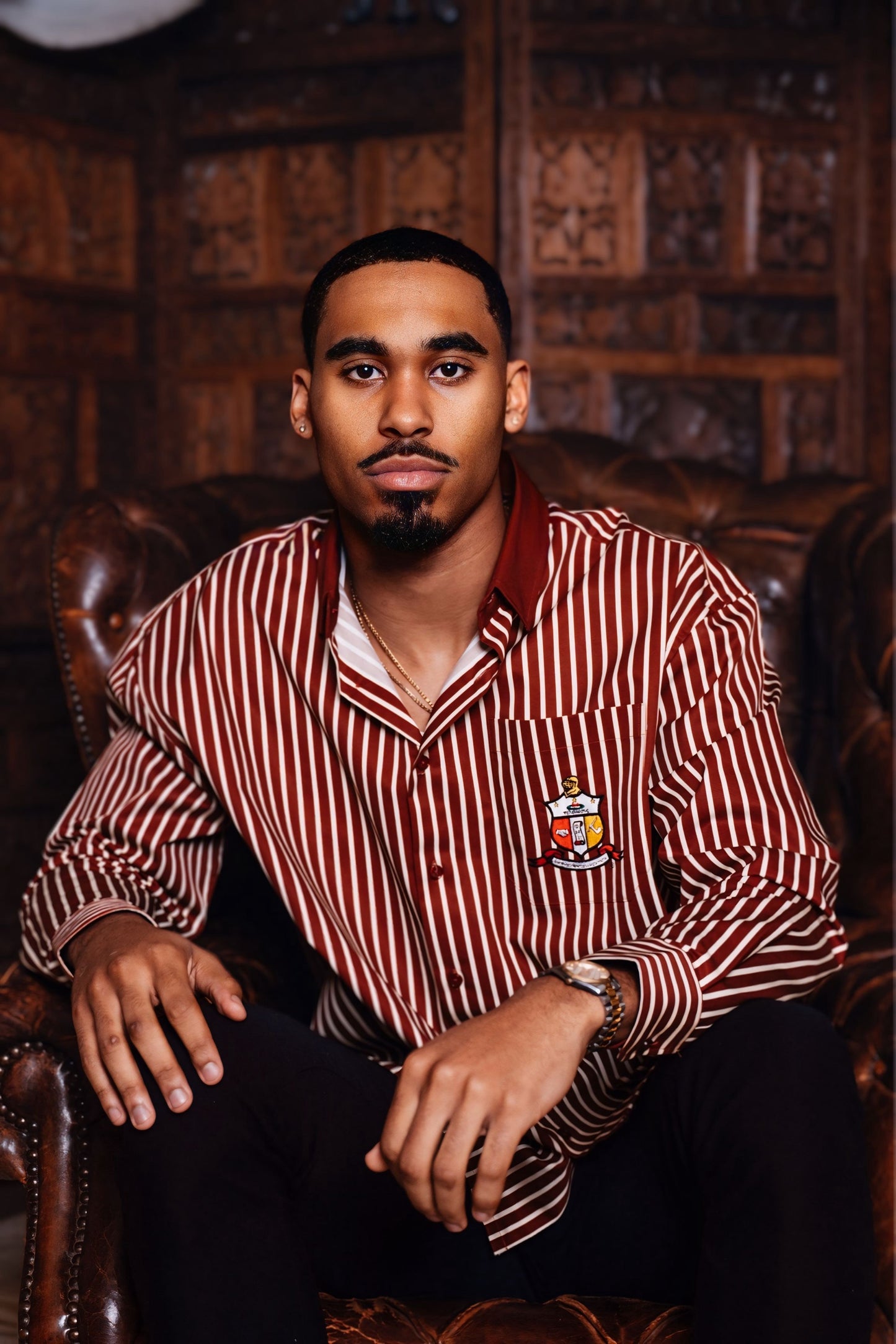 COA Striped Button Down