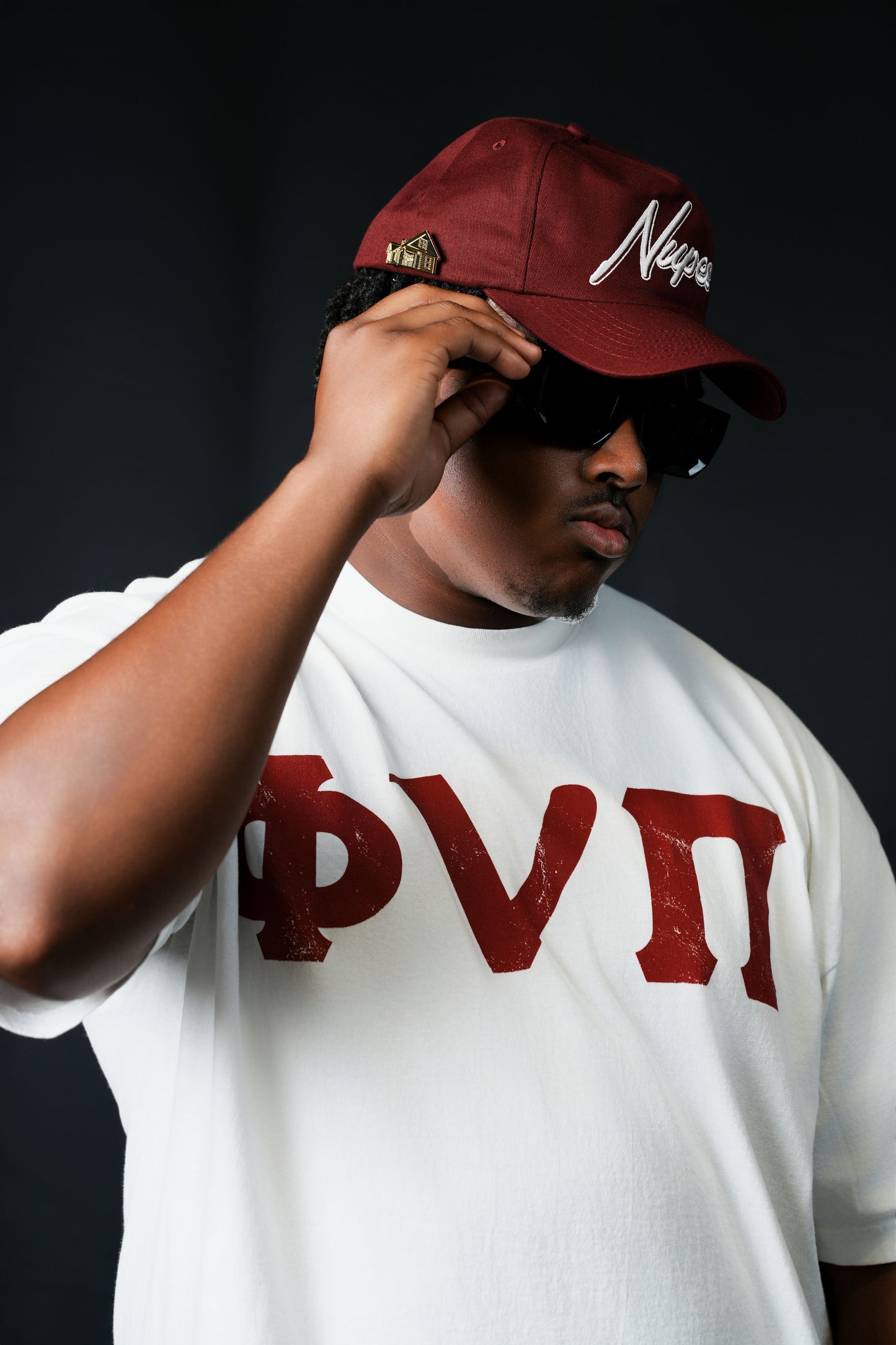 Crimson Nupes Snapback Hat