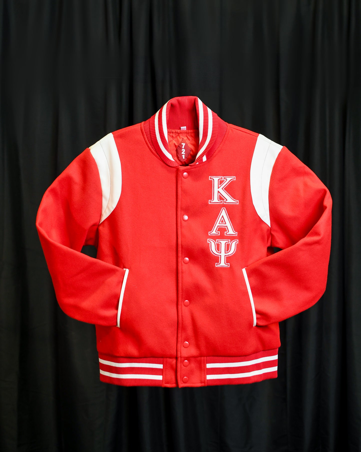 Red Kappa Alpha Psi Teddy Jacket