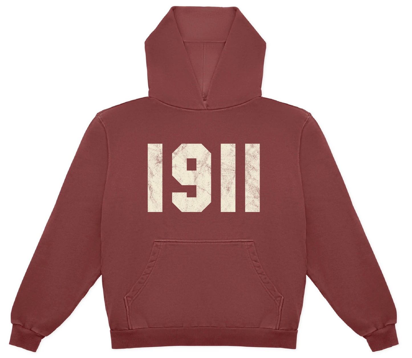 Crimson Vintage 1911 Hoodie